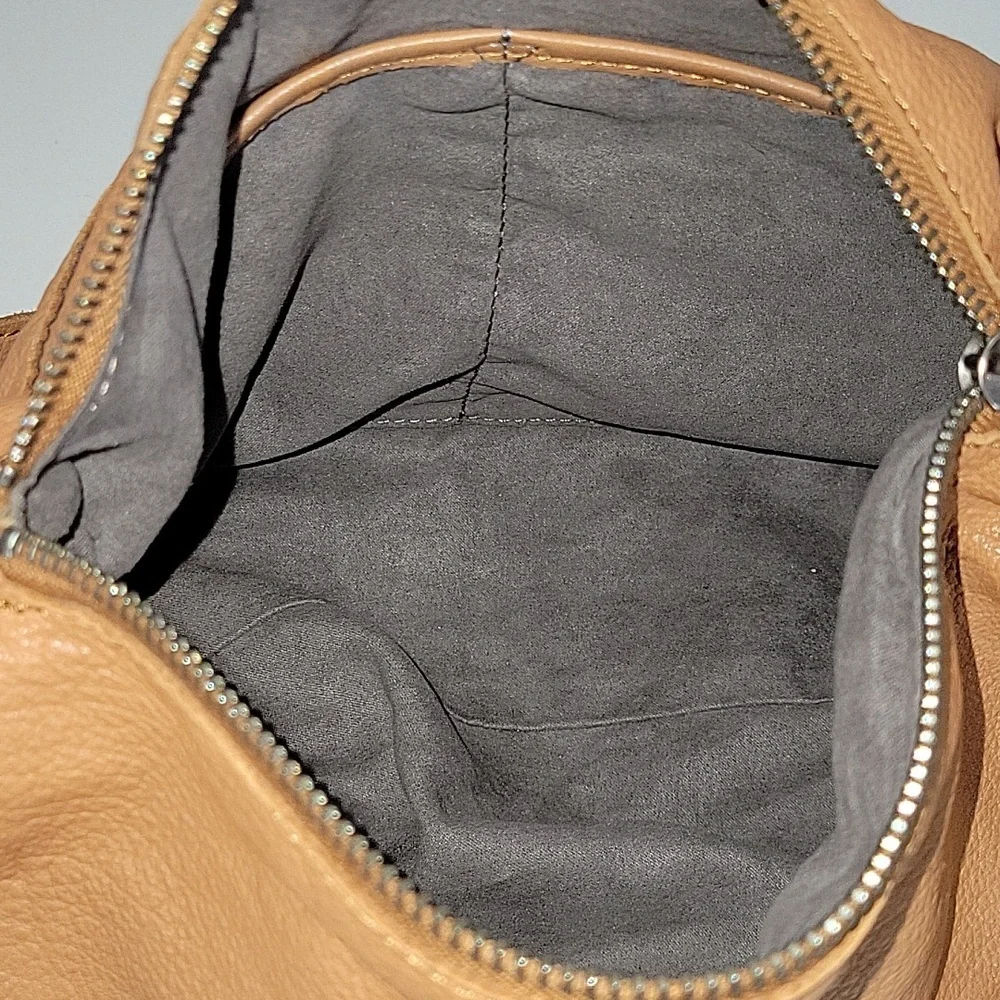 Liebeskind Berlin Camel/Tan Leather Shoulder Bag